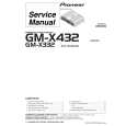 PIONEER GM-X432X1H Manual de Servicio