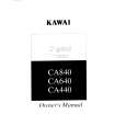 KAWAI CA640 Manual de Usuario