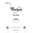 WHIRLPOOL LG7001XSW0 Catálogo de piezas