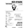 SONY MDRRF950RK Manual de Servicio