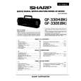 SHARP GF330H/E Manual de Servicio