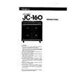 ROLAND JC-160 Manual de Usuario
