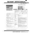 SHARP ZQ-270 Manual de Servicio