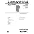 SONY M535V Manual de Servicio