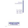ARTHUR MARTIN ELECTROLUX AW2108F Manual de Usuario
