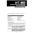 HITACHI HT-860 Manual de Usuario