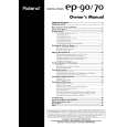 ROLAND EP-70 Manual de Usuario