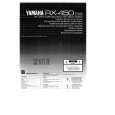 YAMAHA RX-450 Manual de Usuario