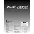 YAMAHA R-V701 Manual de Usuario