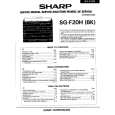 SHARP SGF20HBK Manual de Servicio