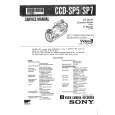SONY CCDSP7 Manual de Servicio