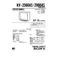 SONY KV2566AS Manual de Servicio