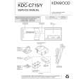 KENWOOD KDCC715/Y Manual de Servicio