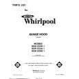 WHIRLPOOL RGH83481 Catálogo de piezas