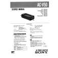 SONY ACV50 Manual de Servicio SONY ACV50 Manual de Servicio