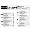 CLARION CDC6300 Manual de Usuario
