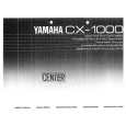 YAMAHA CX-1000 Manual de Usuario