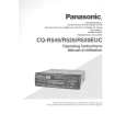 PANASONIC CQR525EUC Manual de Usuario