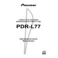 PIONEER PDR-L77/KUXJ/CA Manual de Usuario