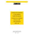 ZANUSSI ZOU541X Manual de Usuario