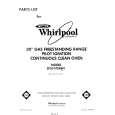 WHIRLPOOL SF331PSRW1 Catálogo de piezas