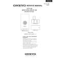 ONKYO D-120 Manual de Servicio