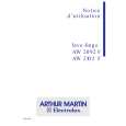 ARTHUR MARTIN ELECTROLUX AW2092F Manual de Usuario