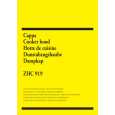 ZANUSSI ZHC919X3 Manual de Usuario