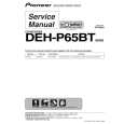 PIONEER DEH-P65BT/XN/ES Manual de Servicio