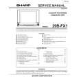 SHARP 29BFX1 Manual de Servicio