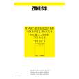 ZANUSSI TCF665E Manual de Usuario