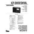SONY ICF-SW30 Manual de Servicio
