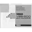 YAMAHA VSS-200 Manual de Usuario