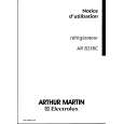 ARTHUR MARTIN ELECTROLUX AR8218C Manual de Usuario