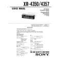 SONY XR4357 Manual de Servicio