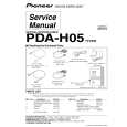 PIONEER PDA-H05/TYV/EW Manual de Servicio