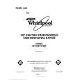 WHIRLPOOL RF3165XWW0 Catálogo de piezas