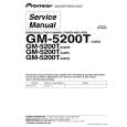 PIONEER GM-5200T Manual de Servicio