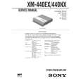 SONY XM-440EX Manual de Servicio