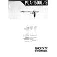 SONY PUA-1500S Manual de Servicio