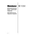 BLOMBERG KI1151 Manual de Usuario BLOMBERG KI1151 Manual de Usuario
