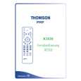 THOMSON X3030 Manual de Usuario