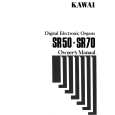 KAWAI SR70 Manual de Usuario