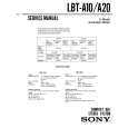 SONY LBT-A20 Manual de Servicio