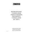 ZANUSSI ZIC 722/9 Manual de Usuario