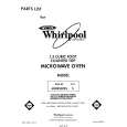 WHIRLPOOL MW8550XS5 Catálogo de piezas