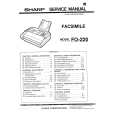 SHARP FO-220 Manual de Servicio SHARP FO-220 Manual de Servicio