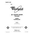 WHIRLPOOL RH2030XXS0 Catálogo de piezas