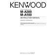KENWOOD M-A300 Manual de Usuario