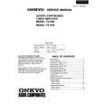 ONKYO TX902 Manual de Servicio